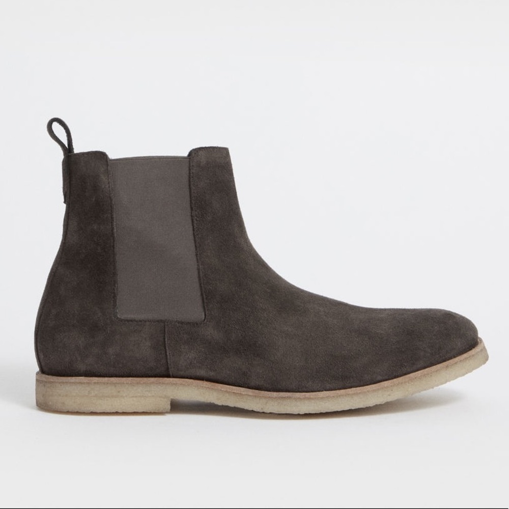 All Saints Charcoal Reiner Chelsea Boot